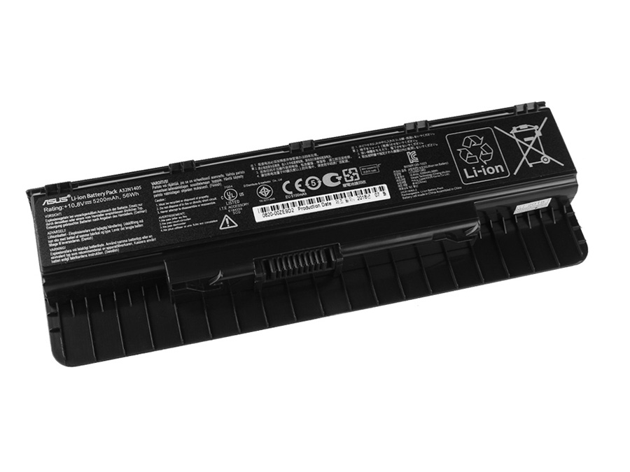 5200mAh 6Cell Asus A32-N56 Battery