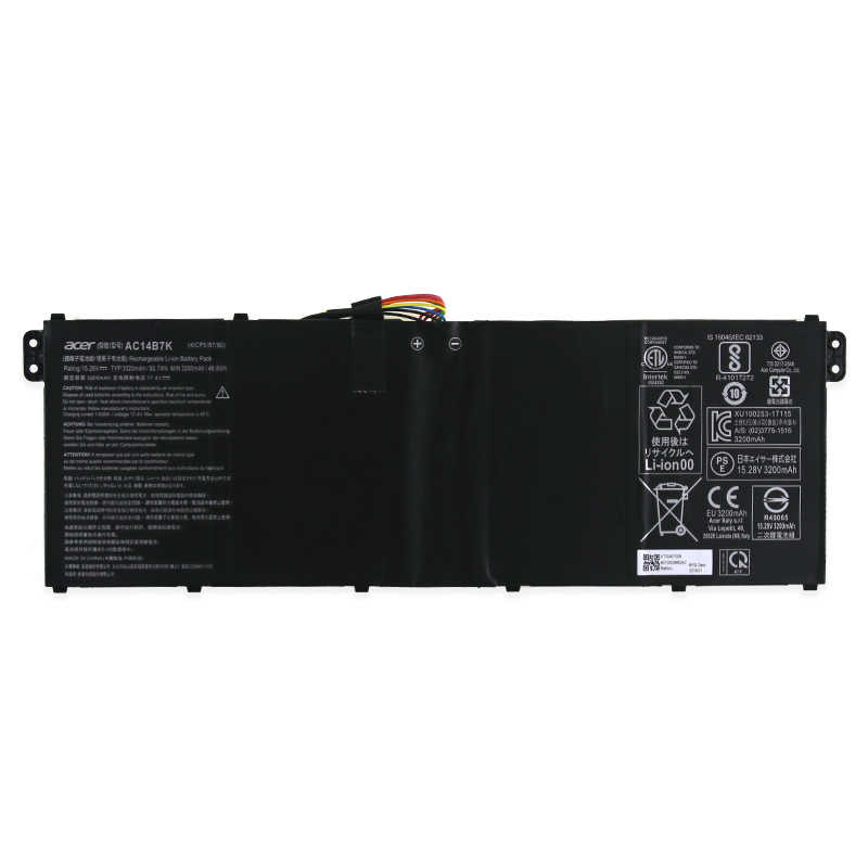 Original 3320mAh 50.7Wh Battery Acer 4ICP5/57/80