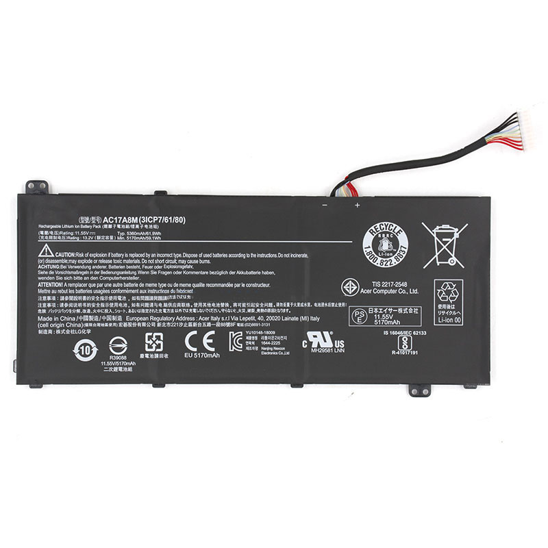 5360mAh 61.9Wh Battery Acer SP314-52-58AR