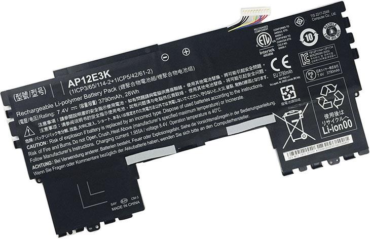 Original 3790mAh 28Wh Battery Acer 1ICP3/65/114-2+1ICP5/42/61-2