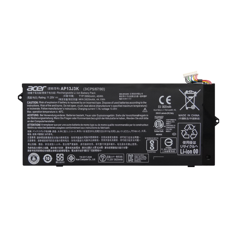 3990mAh 45Wh Battery Acer Chromebook 11 C732