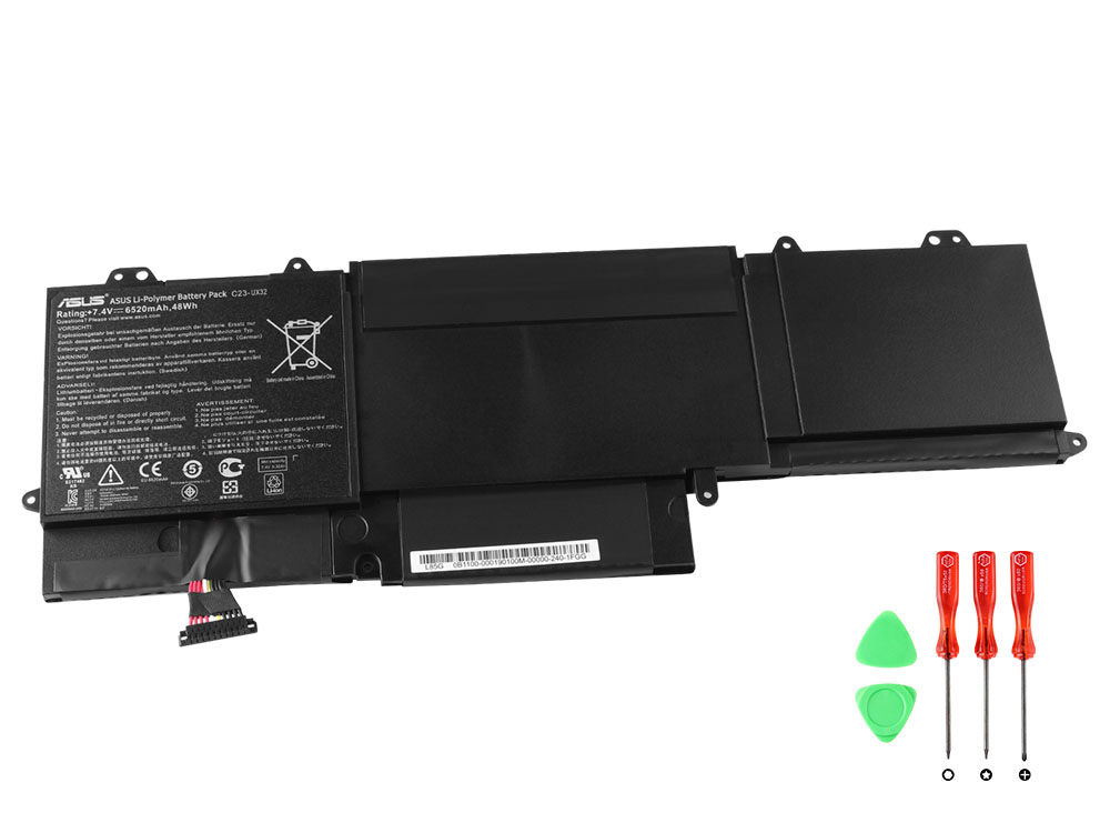 6520mAh Asus C23-UX32 Zenbook Prime UX32VD Battery