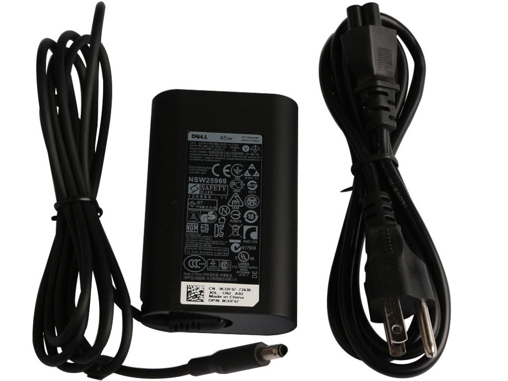 Original 45W Dell 312-1307 332-1827 Power Supply AC Adapter Charger
