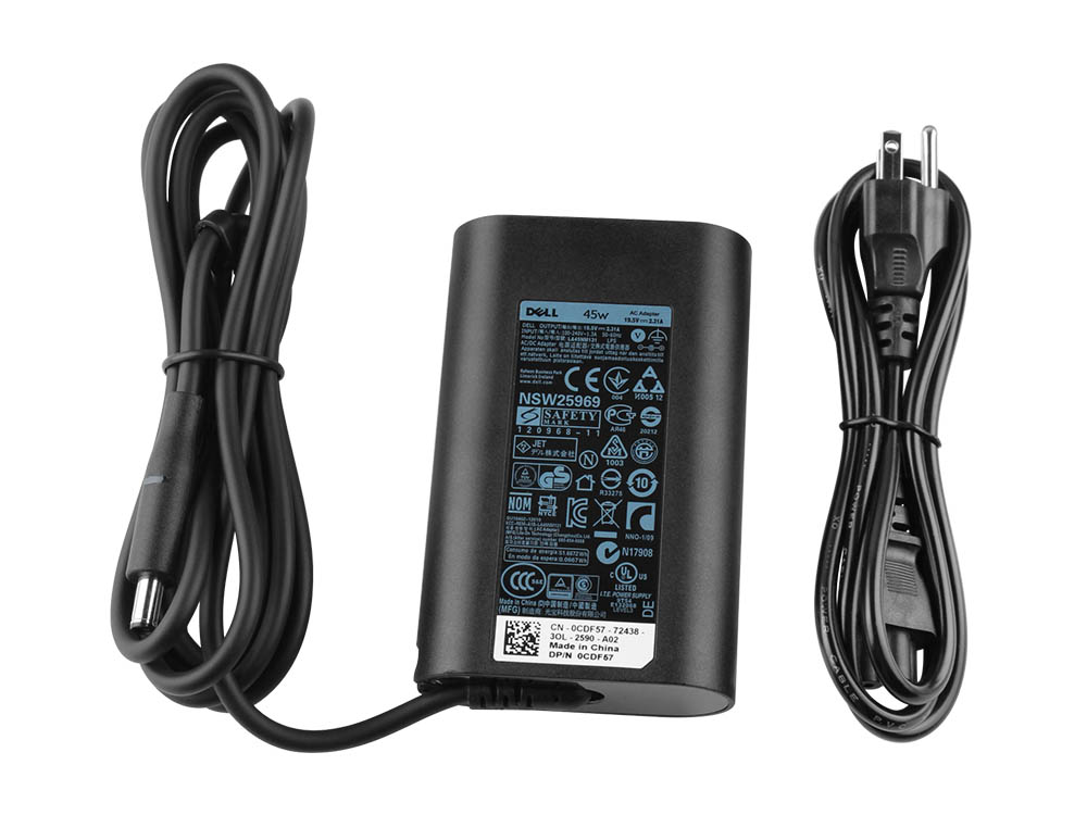 Original 45W Charger Dell Inspiron 5568 P58F001 AC Adapter
