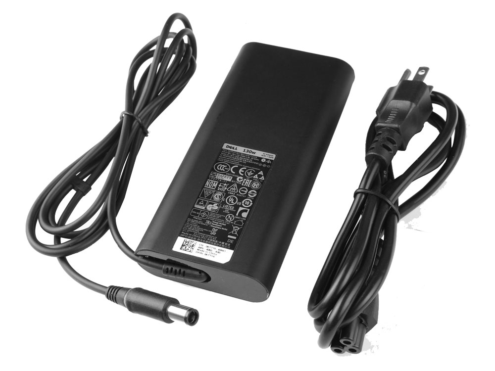 Original 130W AC Adapter Charger Dell Inspiron 15 7566 P65F + Cord
