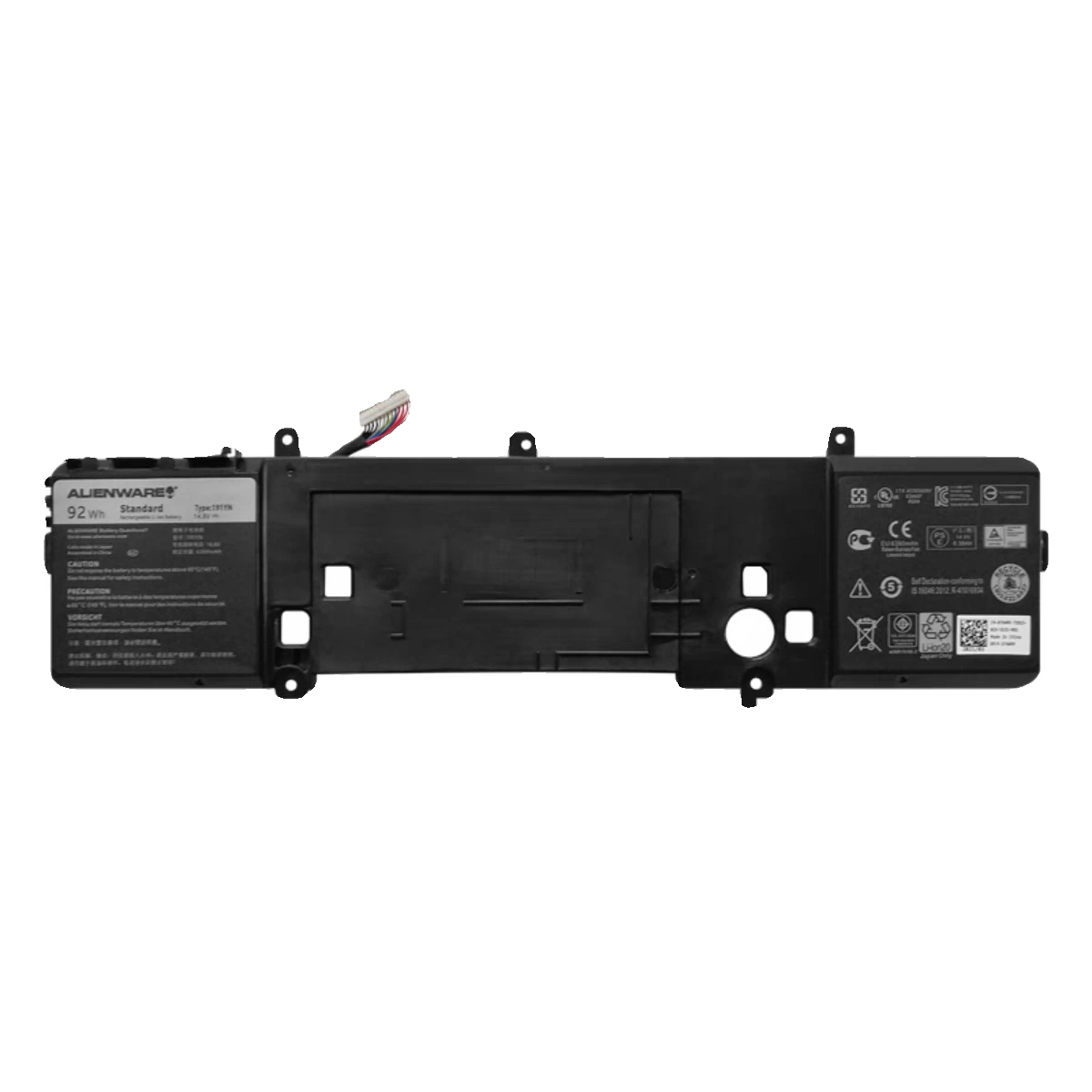 Original 92Wh 8-Cell Dell 0191YN 2F3W1 410GJ Battery