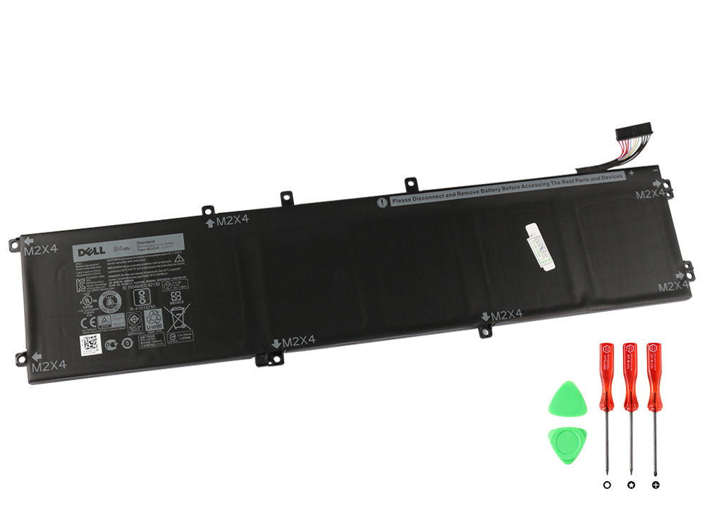 Original 84Wh 7600mAh 6 Cell Dell 04GVGH Battery