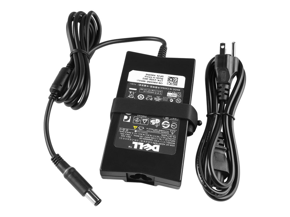 Original 65W AC Adapter Charger Dell Latitude 5414 P46G + Cord