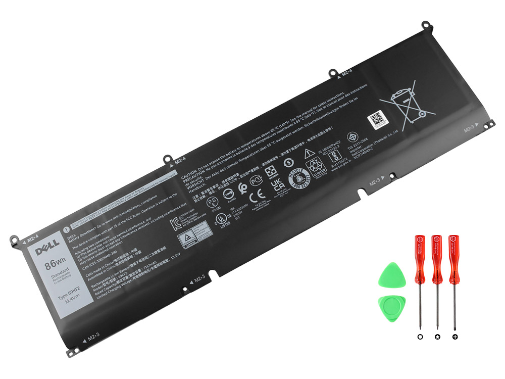 Original 7167mAh 86Wh Battery Dell 69KF2 70N2F M59JH