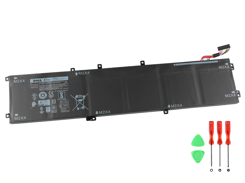 Original 97Wh Battery Dell Inspiron 7501 P102F003