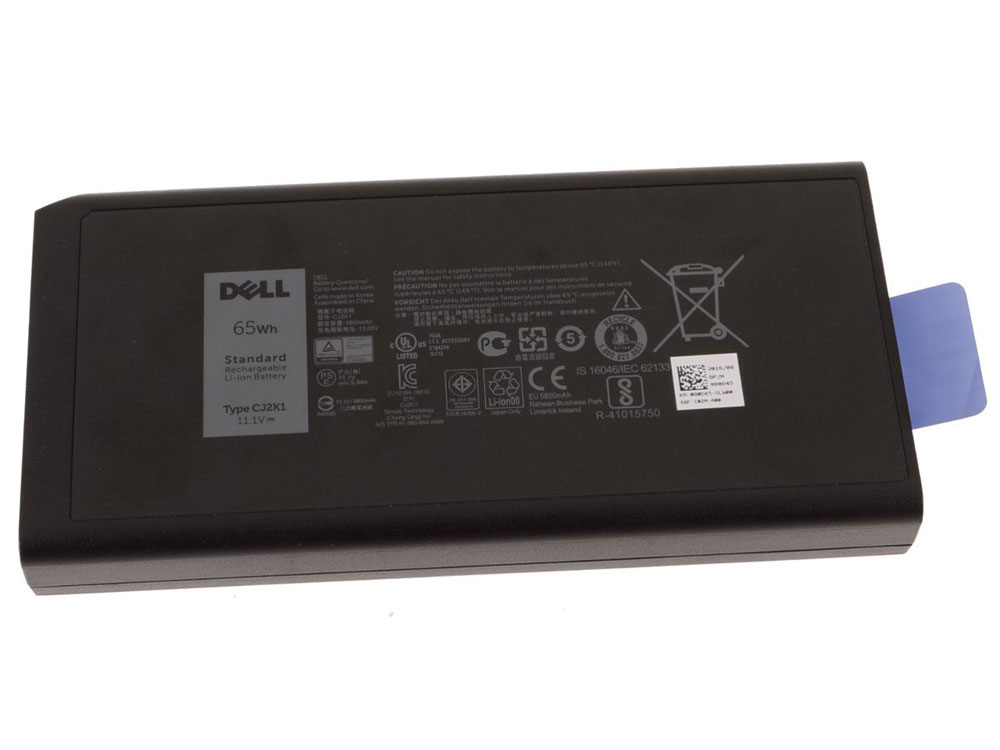 Original 65Wh 6-Cell Dell X8VWF XKN54 XRJDF 453-BBBE Battery