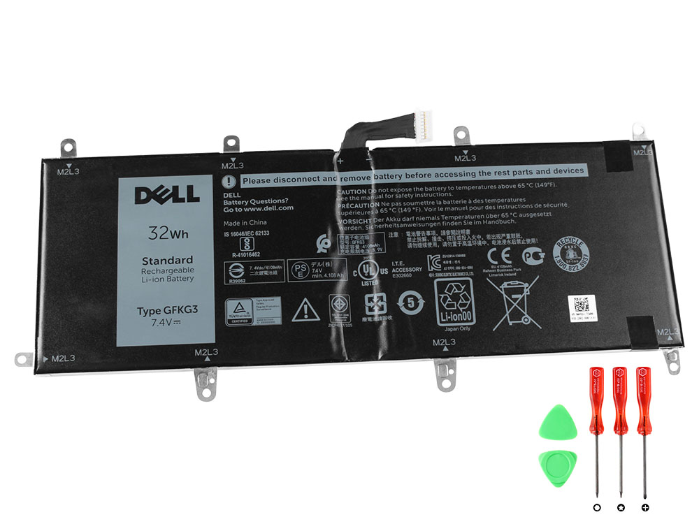 Original 32Wh 2-Cell Dell GFKG3 0GFKG3 WH96V VN25R Battery