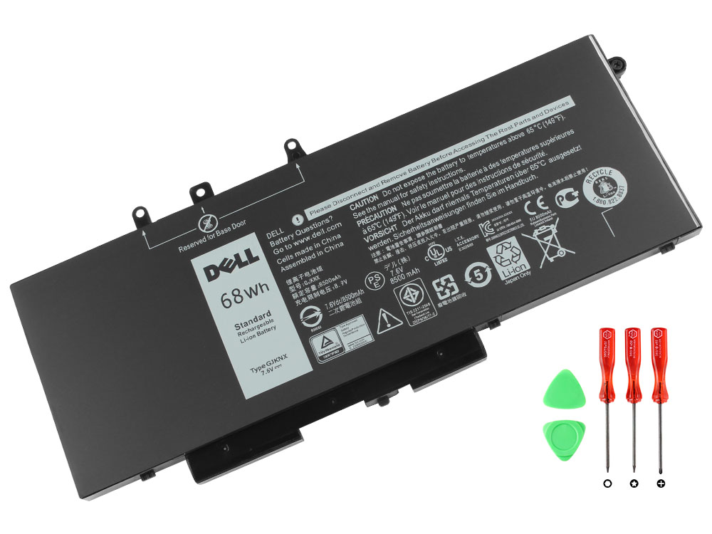 Original 8500mAh 68Wh 4 Cell Dell Latitude 12 5280 P27S001 Battery