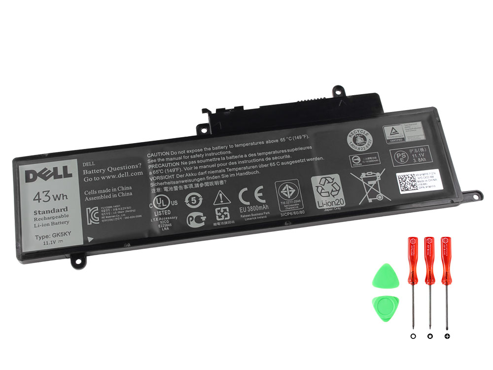 Original 43Wh 3 Cell Dell 0GK5KY Battery