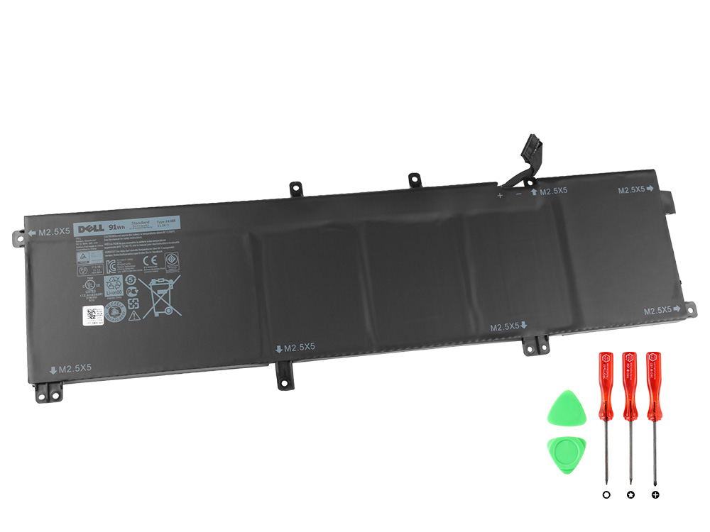 Original 91Wh 9 Cell Battery Dell 451-BBFI 245RR