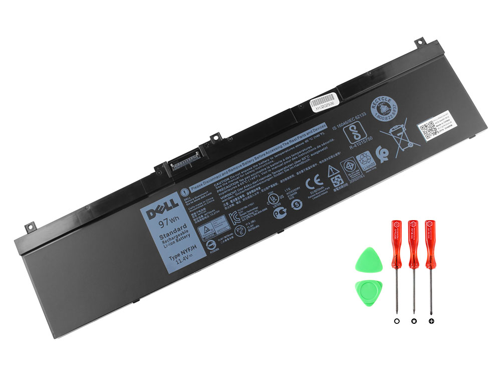Original 8070mAh 97Wh Battery Dell P34E001 P34E002