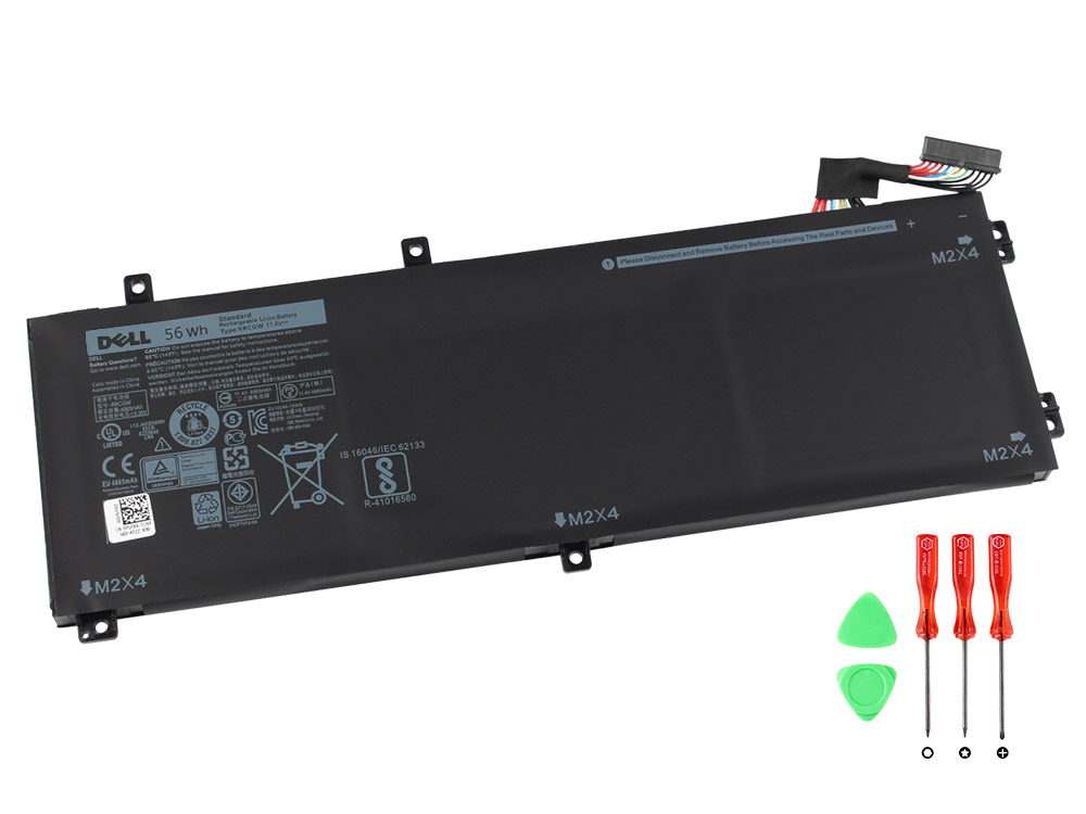 Original 4900mAh 56Wh 6 Cell Dell RRCGW XPS 15 9550 Battery