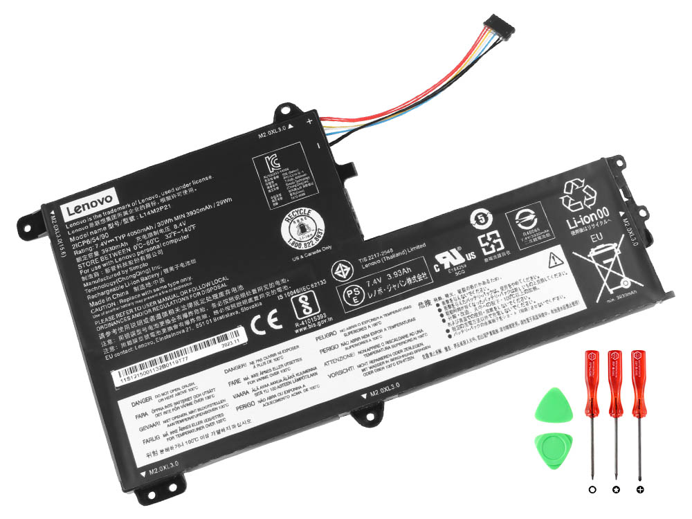 Original Battery Lenovo 5B10M49822 5B10M49823 30Wh 4050mAh