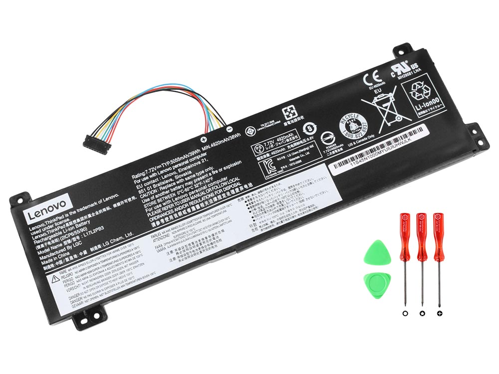 Original Battery Lenovo 2ICP6/54/90 2ICP6/55/90 39Wh