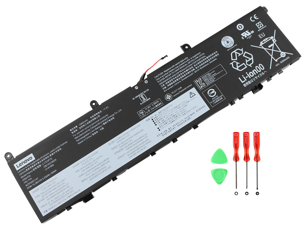 Original Battery Lenovo 01AY968 01AY969 5235mAh 80Wh