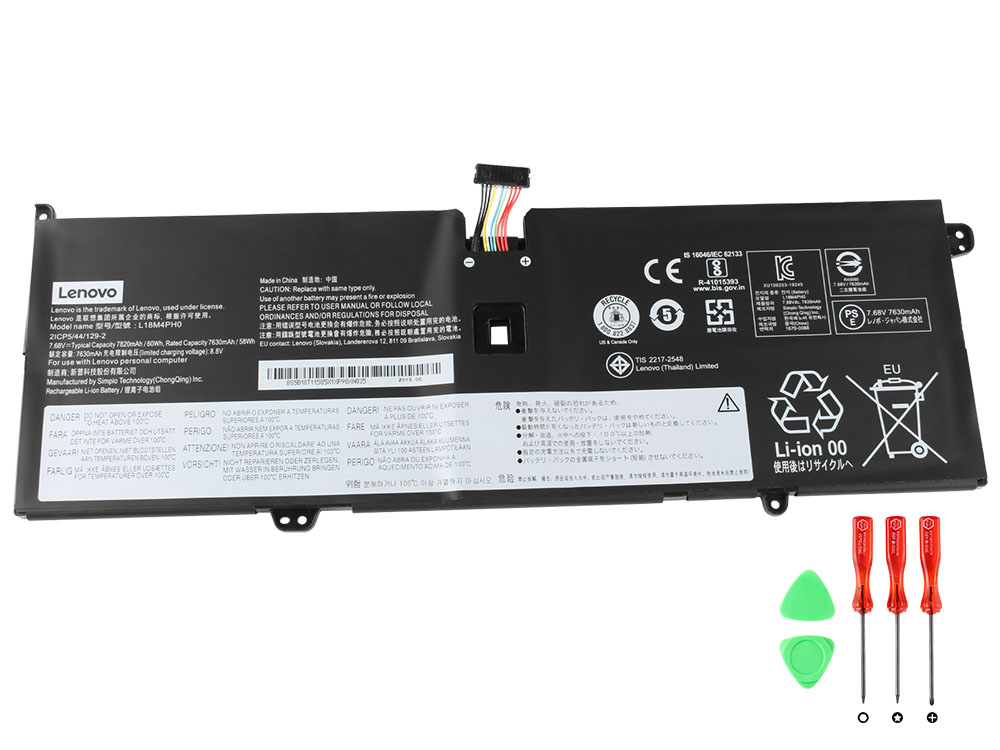 Original Battery Lenovo 2ICP5/44/129-2 7820mAh 60Wh 10Lines