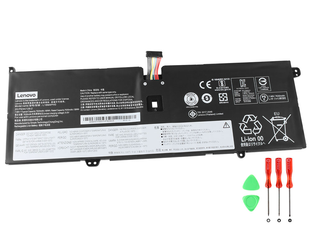Original Battery Lenovo 2ICP5/44/129-2 7820mAh 60Wh