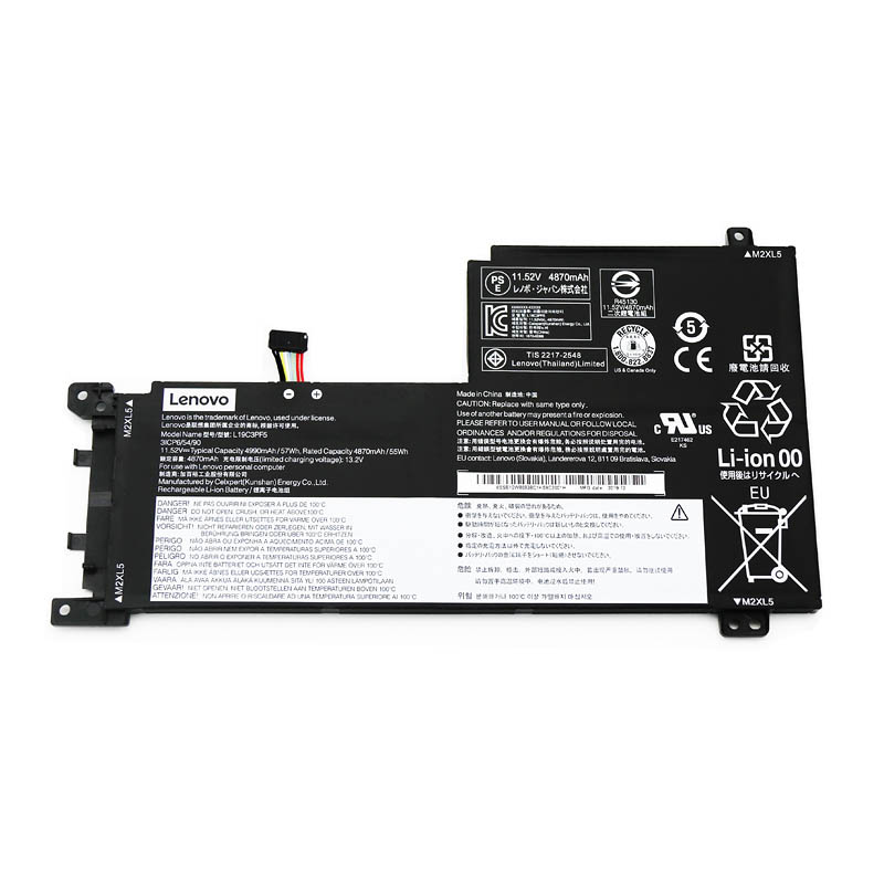 Original Battery Lenovo IdeaPad 5 15ALC05 82LN Serie 4990mAh 57Wh