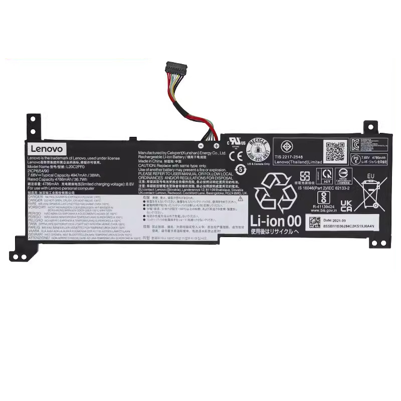 Original Battery Lenovo 5B11B36273 4947mAh 38Wh